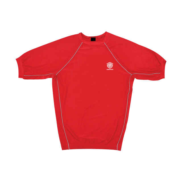 Traditional Rash guard with piping
