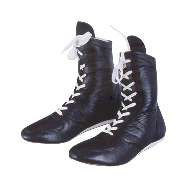 Cowhide Leather Boxing Shoes